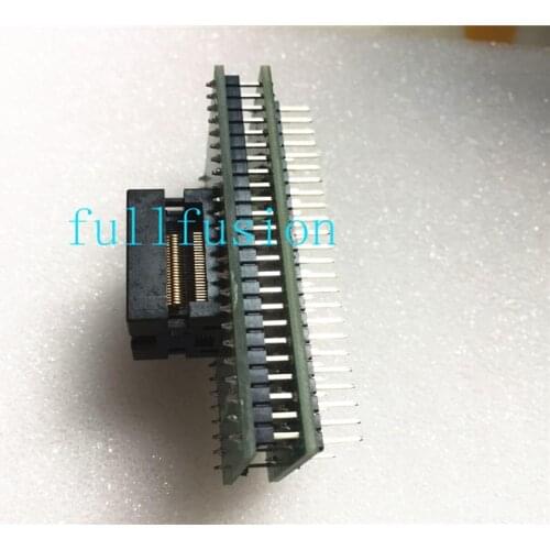 SSOP48 TO DIP Programming Adapter OTS-48(64)-0.5-02 SSOP48P 0.5mm Pitch Enplas IC Test and Burn in Socket
