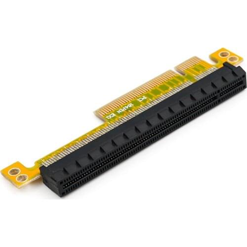 Chenyang Graphics Card PCI-E Express 8x to 16x Extender Converter Riser Card Adapter Male to Female Extension