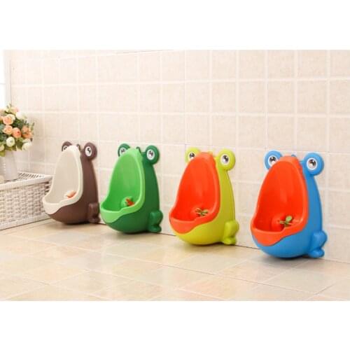 Frog Plastic Baby Boys Children Pee Potty Toilet Training Kids Urinal Bathroom