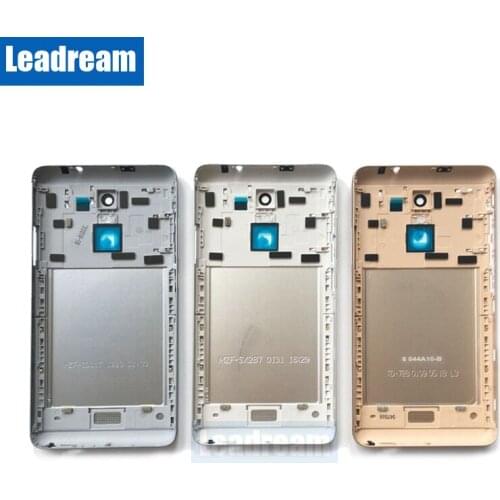 Leadream 50Pcs/lot Back Battery Door For Xiaomi Redmi Note 3 Pro 150mm Batery Cover Housing Case + Power Volume Buttons