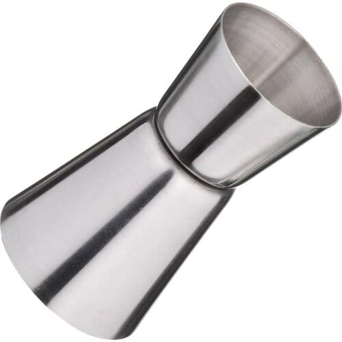 New Double Side Bartending Measuring Cup Drinks Spirit Measure Jigger Cup Ounce Cup Wine Bar Barware Tool Stainless Steel