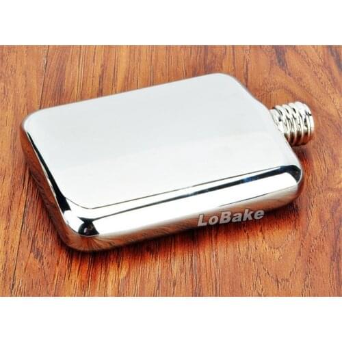 Newest 6oz high quality stainless steel hip flask liquor alcohol wine pot bottle with a funnel for outdoor drinking supplies