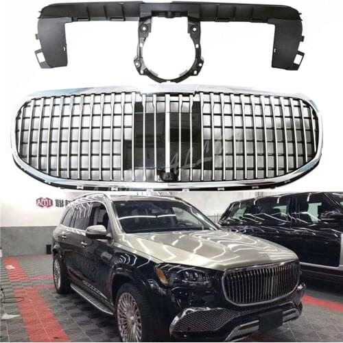 Car Front Racing Upper Grille Facelift Bumper Grill For Mercedes Benz X167 GLS-Class 2020