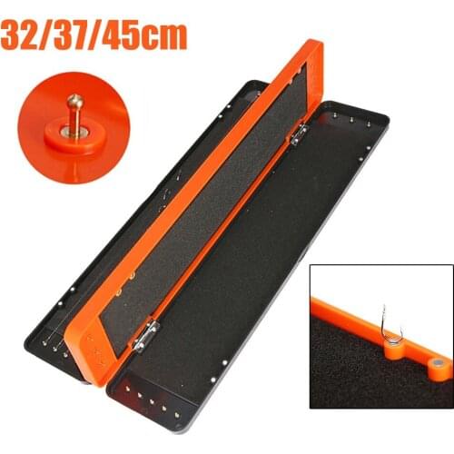 32/37/45cm Carp Fishing Rig Wallet Tackle Boxes Zig Chod Stiff Hair Rigs Storage Box Portable Fishing Bait Lure Box Accessories