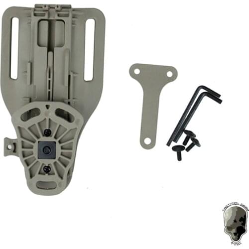 TMC Tactical 3 Sections Adjustable Belt Holster Drop Adapter Clip Mount VUBL Style 3519