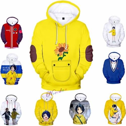 Anime Wonder Egg Priority Cosplay Hoodie Sweatshirt Women Kids Men Pullover Ai Ohto Rika Momoe Halloween Christmas Costume