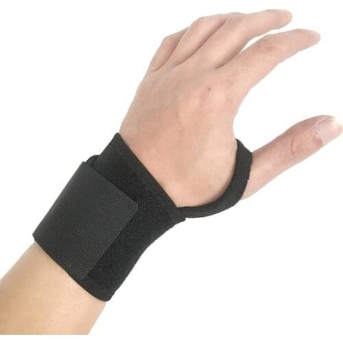 1pc Pain Relief Wrist Hand Protector Brace Support Carpal Tunnel Sprains Strain Gym Strap Wrist Guard Band Adjustable