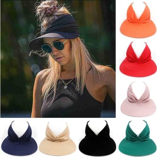 2021 New Hat Women Sun Visor Sun Hat Women Anti-ultraviolet Elastic Hollow Top Hat Outdoor Quick-drying Sun Hat Summer Hat