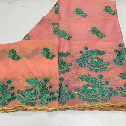 5+2 Swiss lace fabric 2021 Dubai heavy beaded embroidery African lace fabrics 100% cotton Swiss voile lace in Switzerland AM4774