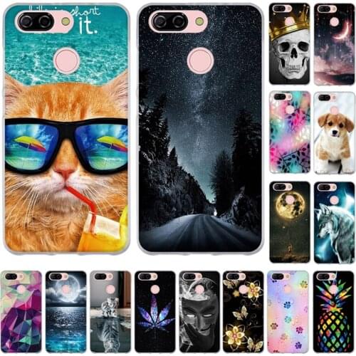 Case For ZTE Blade V9 Vita 5.45 inch Cat Patterned Cover for blade v9 Vita Soft Silicon Back Phone cases coque Fundas