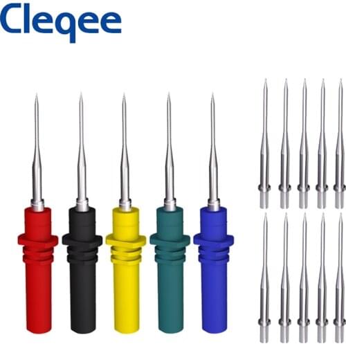 Cleqee P8002 HT307 Needle Back Test Probe Pin Screw Auto Diagnostic Test Handheld Oscilloscope Set Acupuncture Repair Tool