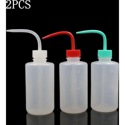 2PCS 250ml Tattoo Accessories Tattoo Bottle 250ml Tattoo Diffuser Green Soap Supply Wash Squeeze Bottle Non-Spray