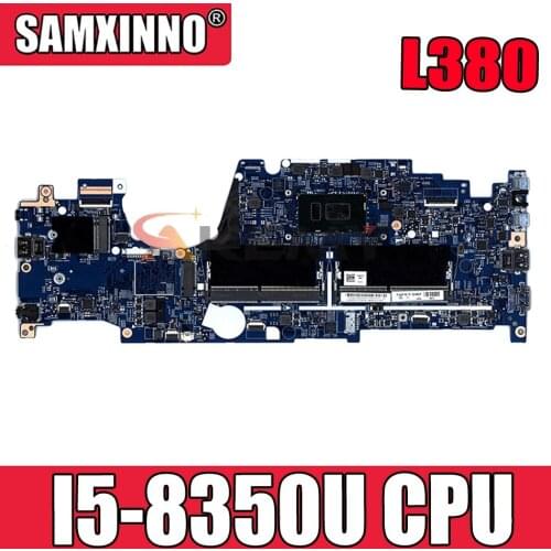 For Lenovo Thinkpad L380 laptop motherboard I5-8350U CPU FRU 02HM029 02DA271 17821-1n 448.0CT05.001N 100% fully tested Mainboard