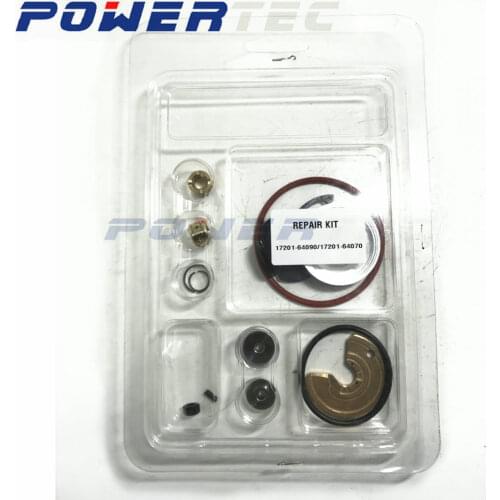 For Toyota Hiace Hilux Land Cruiser 2.4L - NEW turbocharger repair kits 17201-64110 turbine rebuild parts 1720164110 17201-64090