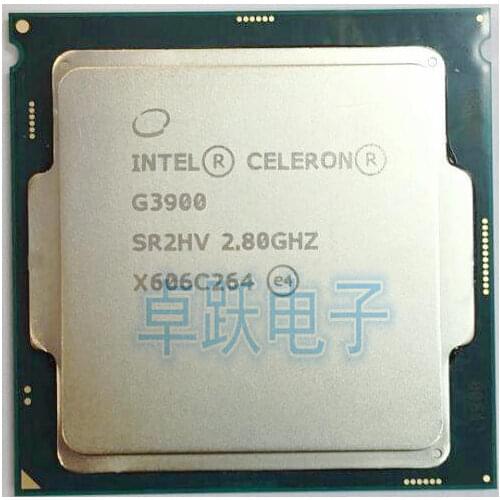 Intel Celeron G3900 2.8GHz 2M Cache Dual-Core CPU Processor SR2HV LGA1151
