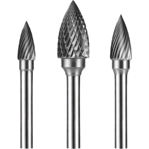 G type Head Tungsten Carbide Rotary file Tool Point Burr Die Grinder Abrasive Tools Drill Milling Carving Bits