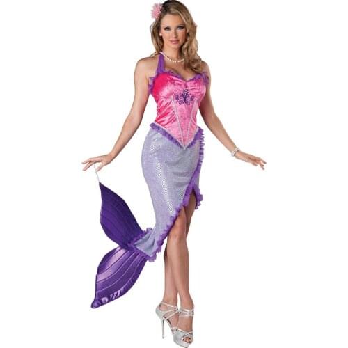 New Arrival Mermaid Princess Costume Free Shipping 3S1548 Costumes Carnival Mermaid