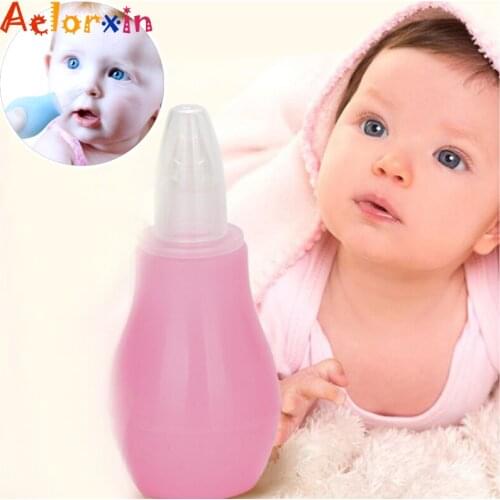 2Pcs/Lot Nasal Aspirator Nose Mucus Cleaner Snot Sucker Pump New Baby Porn Clean Up For Toddler Portable