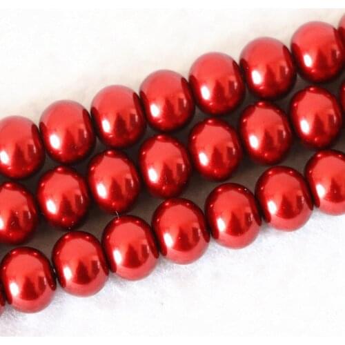 Charms simulated-pearl paint glass mix-color rondelle 5x8mm abacus loose beads new arrival fashion jewelry making 15inch B1077