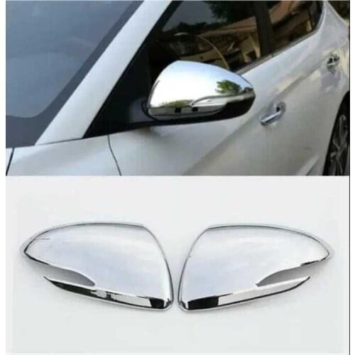 Roxform Mirror Cover Bright Nickel Plated Car Exterior Accessories Tuning For Hyundai Elentra 2016 2017 2018
