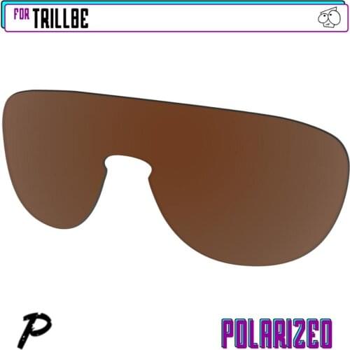 EZReplace Polarized Replacement Lenses for - Oakley Trillbe Sunglasses - Brown P