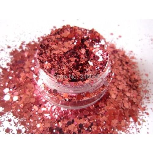 Mixed Glitter Pastel ,Mix color Mix shape Glitter Mix for Nail Polish Frankening Scrapbooking Other Art Design DIY