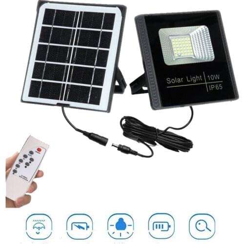 Solar Lamp Solar Light For Outdoor Garden Wall Yard Security Lighting With Adustable Lighting Angle seperable panel indoor home