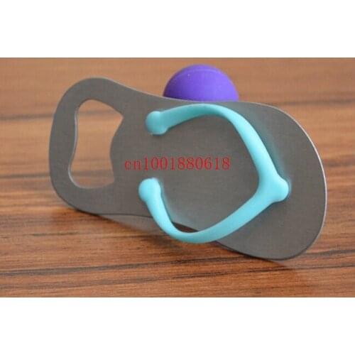 Wedding favors gifts Groom and Bride Flip-Flop Bottle Opener With retail Box,100pcs/lot