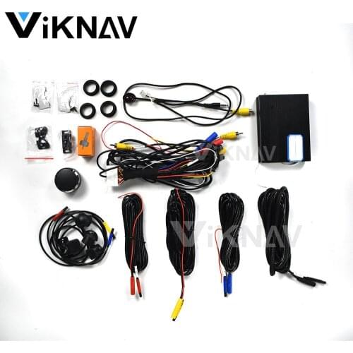 Universal 3D HD 360 car surround view monitoring system DVR 1080P recorder/parking monitoring birds eye view system 4 cameras