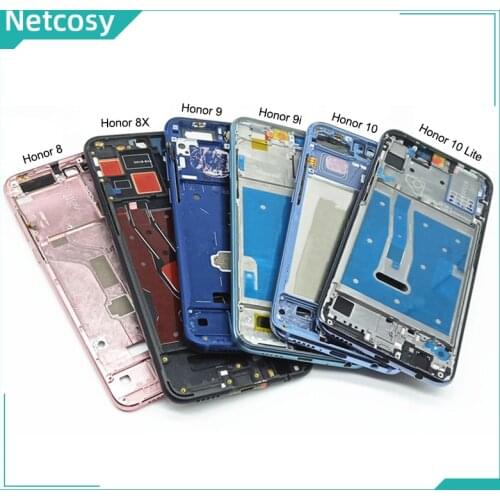 Netcosy Middle Frame Plate Bezel Housing Cover For Huawei Honor 8 / Honor 8x / Honor 9 / Honor 9i / Honor 10 / Honor 10 Lite