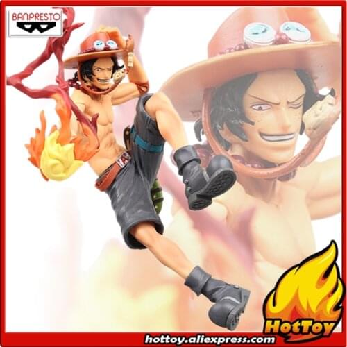 100% Original Banpresto SCultures BIG Zoukeiou 6 SPECIAL Collection Figure - PORTGAS.D.ACE from "ONE PIECE"