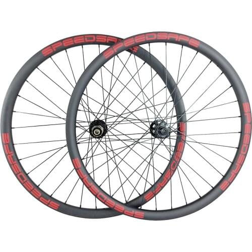 1600g 29er MTB XC AM ENDURO 35mm asymmetric tubeless carbon BOOST wheels 28mm profile 110mm 148mm UD 3K matte glossy 28H 32H