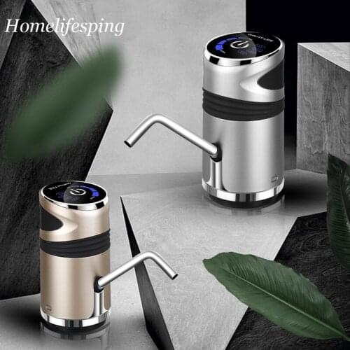 Automatic Electric Water Pump USB Charging Button Dispenser Gallon Bottle Drinking Switch For Water Pumping Device