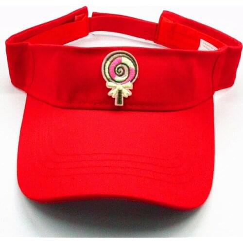 2020 Cotton Lollipop Embroidery Visors Baseball Cap Adjustable Snapback Cap for Men and Women 186
