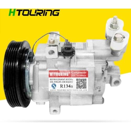 For Car Nissan Micra K12 1.2/1.4/1.6 2003- DKV-08 AC A/C Compressor 92600AX800 92600AX30B 92600AX80A 92600AX80B 92600AX84B 4PK
