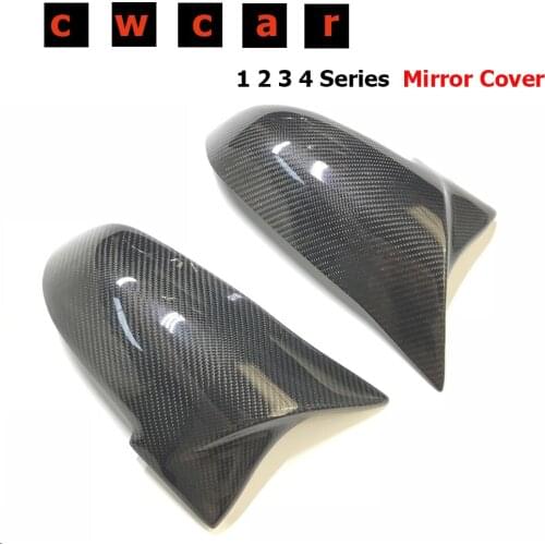 For BMW F30 F32 F33 F20 F22 F23 F36 X1 Mirror M3 M4 Look Carbon Fiber Mirror Cover Replacement Mirror Cover