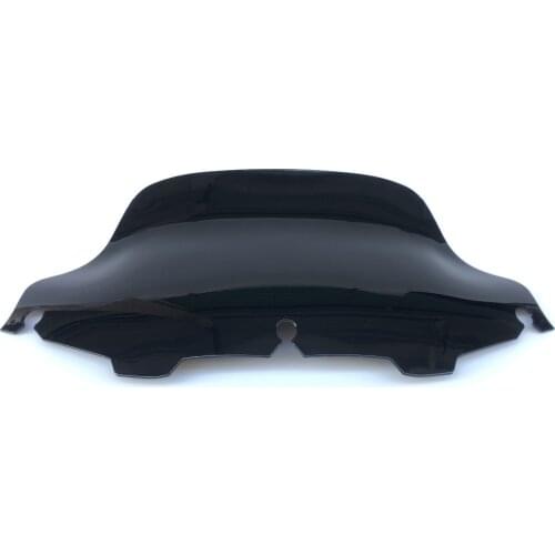8" Black Dark Tint Windscreen Windshield Fits For Harley Electra Street Glide Touring Bike 1996-2013