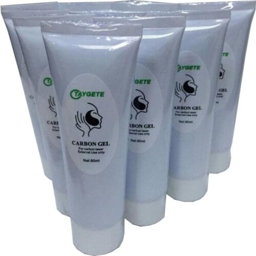 Brand 80g 50g Soft Laser Carbon Cream gel for nd yag laser skin rejuvenation treatment Active Laser whitening active nano carbon
