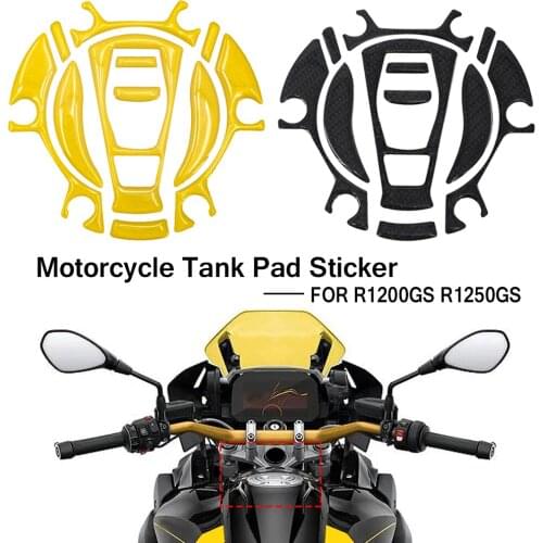 For BMW R1200GS R1250GS GS R1200 R1250 C400GT F750GS F850GS Motorcycle Fuel Tank Pad Decals Stickers Gas Cap Carbon Fiber Cover