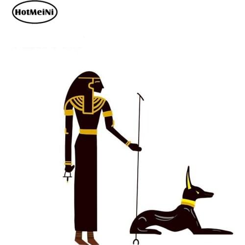 HotMeiNi 13cm x 12.7cm Egyptian Women Graphics Funny Car Sticker and Decals Vinyl Waterproof Fine Auto Sticker Car Accessories