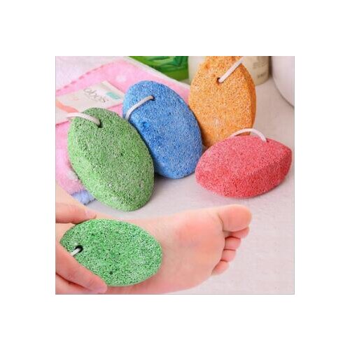 Foot Exfoliating Scrub Foot Callus Remover Rub Foot Pumice Stone Two-sided Exfoliate Calluses Bath Tools & Accessories HA135