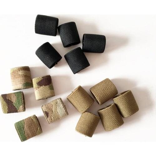 5pcs 25mm / 38mm Tactical Webbing Tie Tape Elastic Fixed Buckle Elastic belt ring Free Shipping