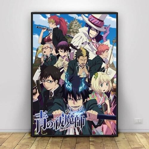 Embroidery 5D Diamond Home Decor Blue Exorcist Picture Anime Painting Full Square Drill Cross Stitch Gift Handmade Wall Sticker