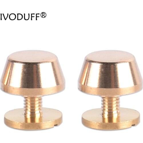 High quality 10 nipple nail bag screw accessories bag buckle screw buckle fungus nail rivet monk head nail