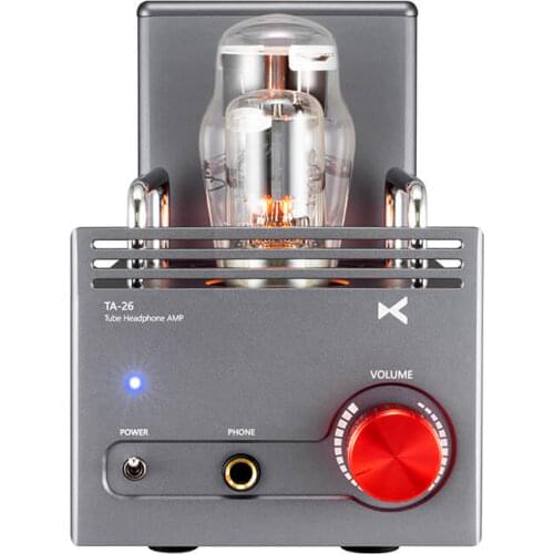 XDUOO TA-26 TA26 High Performance Tube Headphone Amplifier Pre-AMP with Adopt 6N8P 6N5P Tube RCA Output