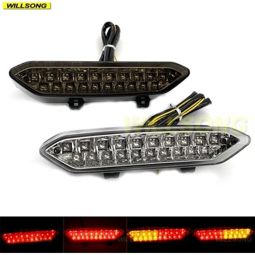 Rear LED Tail Brake Light Blinker Turn Signal Integrated Lamp For YAMAHA YZF-R1 2002 2003 Year Motorcycle Accessories Lighting