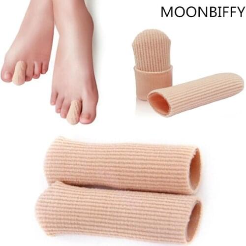 1 Pcs New Durable Gel Cap Finger Toe Blister Callouses Relief Tube Protector Small Foot Care Health Toe health To Insoles