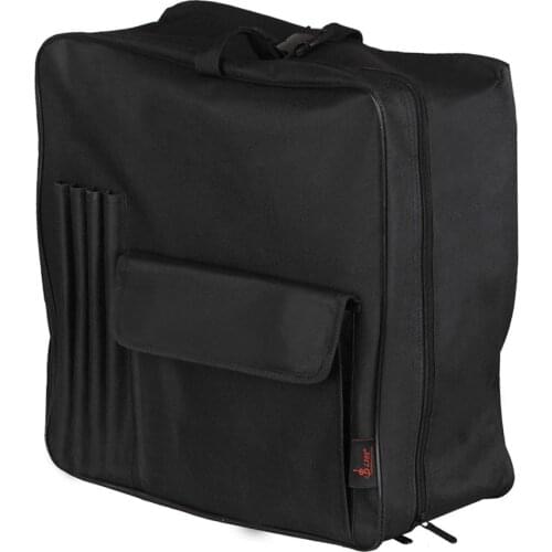 14 Inch Snare Drum Bag Backpack Case with Shoulder Strap Outside Pockets Black Percussion Instrument Parts & Accessories