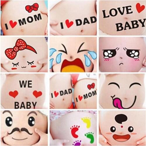 4pcs/set Pregnancy Photographs Belly Painting Photo Maternity For Pregnant Accessories Random Multi-color Women Color Stick C3J2