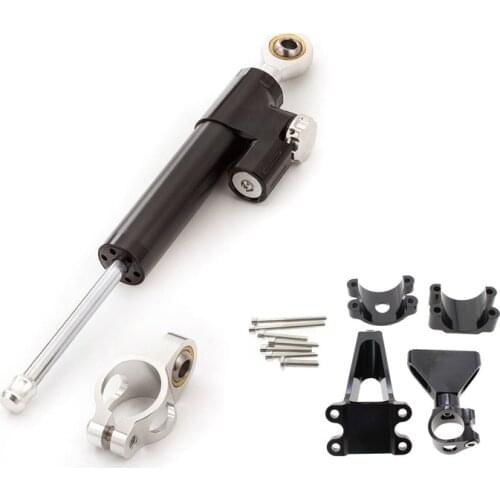 For HONDA CBR600 CBR 600 F4i 1999-2004 Support Aluminum Motorcycle Steering Stabilizer Damper Mounting Bracket Complete Set